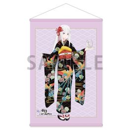 (MD) Re:ZERO -Starting Life in Another World- Emilia Furisode B2 Tapestry