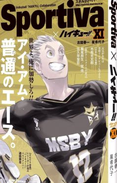 (AB) Haikyū!! Shōsetsuban!! 11 Sportiva Cover Bokuto ver.