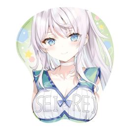 (MD) Tokidoki Bosotto Arya-san 3D Oppai Mouse Pad Type C คุณอาเรียโต๊ะข้างๆพูดรัสเซียหวานใส่ซะหัวใจจะวาย (Illust: Cheerleader)