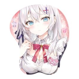 (MD) Tokidoki Bosotto Arya-san 3D Oppai Mouse Pad Type E คุณอาเรียโต๊ะข้างๆพูดรัสเซียหวานใส่ซะหัวใจจะวาย (Illust: Maid)