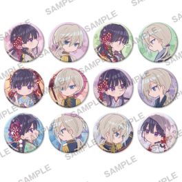 (MD) My Happy Marriage Chibi Chara Tradable Tin Badges vol.2 (สุ่มลาย)