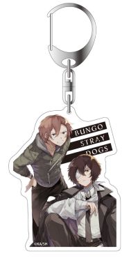 (MD) 【Resale】Bungo Stray Dogs Acrylic Keychain - Chuya Nakahara & Osamu Dazai