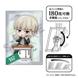 (Pre-Sale)(MD) WIND BREAKER Art Button Badge Ren Kaji Putikura Petit Classroom