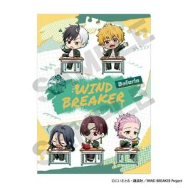 (Pre-Sale)(MD) WIND BREAKER Single Clear File Green Putikura Petit Classroom