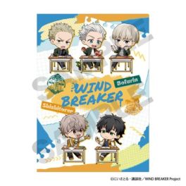 (Pre-Sale)(MD) WIND BREAKER Single Clear File Blue Putikura Petit Classroom