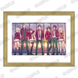 (PRE)(MD) Classroom of the Elite Fest 2024 A3-sized Replica Key Frame w/ Printed Signature ~Classroom of the Elite: Year 2 Key Visual~